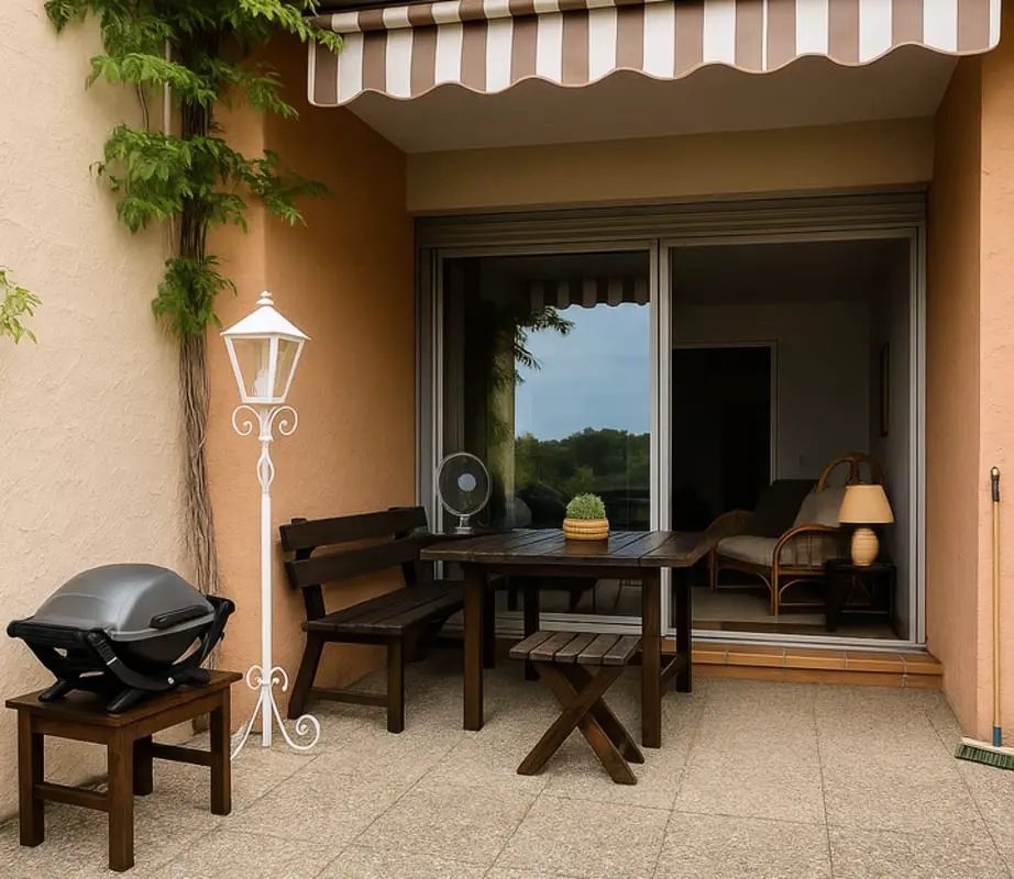 Begane grond, airconditioning, met tuin, vlakbij het strand