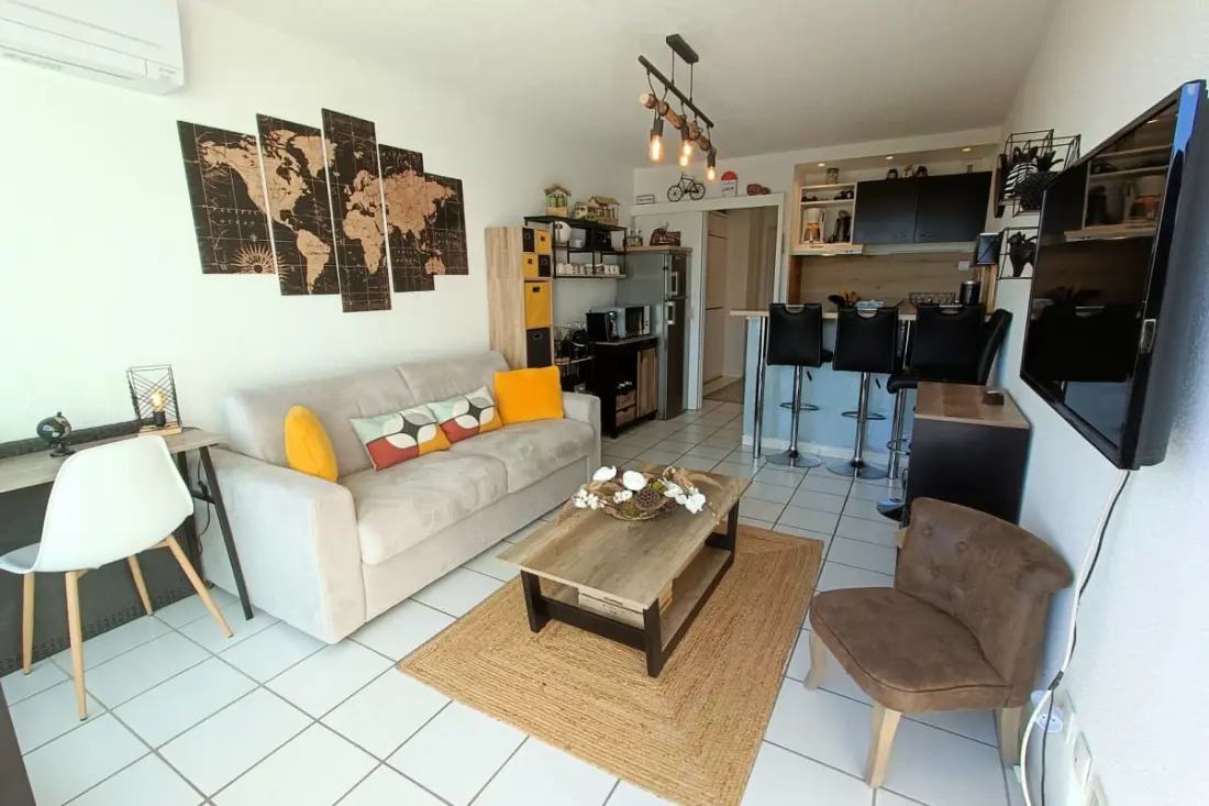 Zeer functioneel appartement met uitzicht op zee