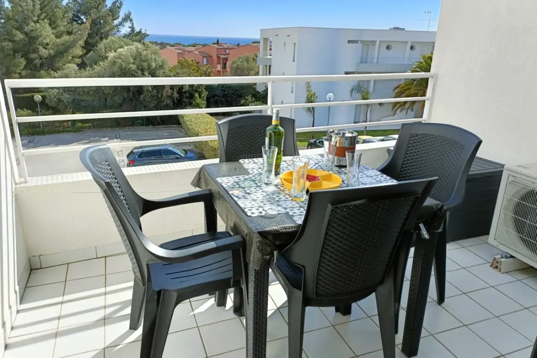 Zeer functioneel appartement met uitzicht op zee