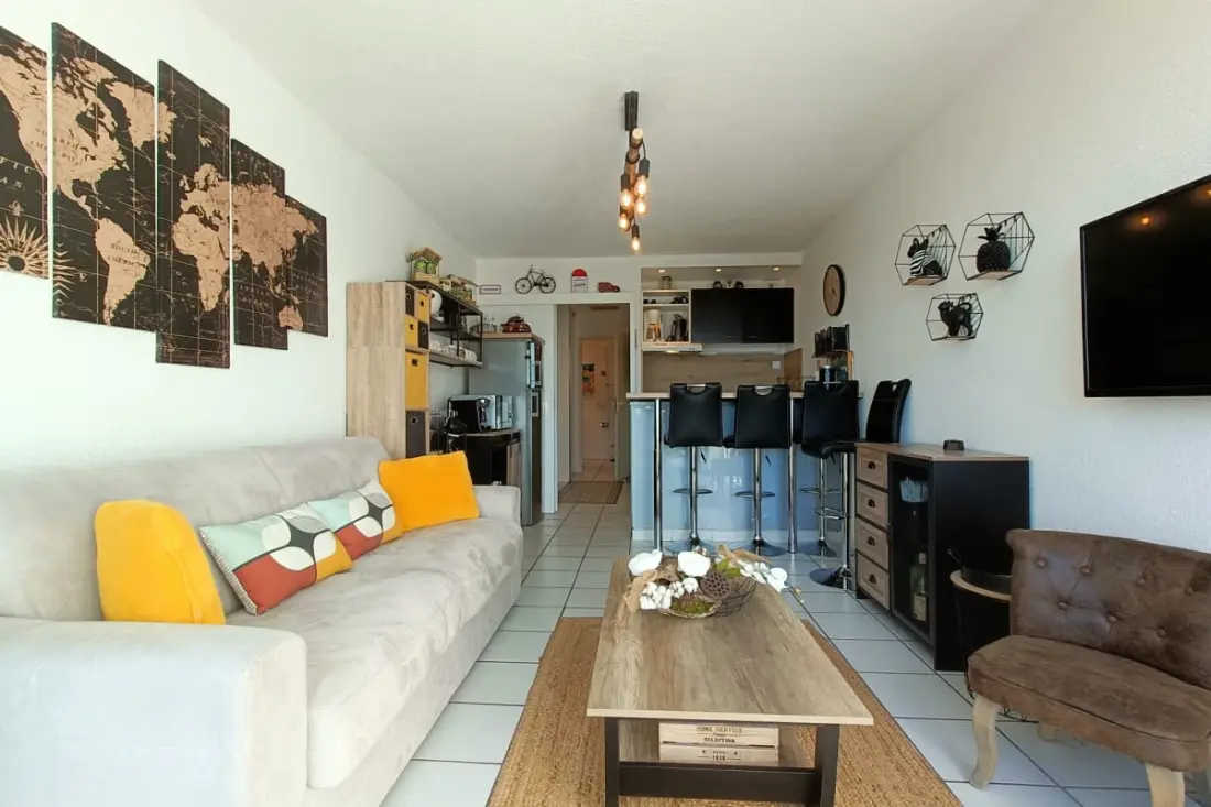 Zeer functioneel appartement met uitzicht op zee
