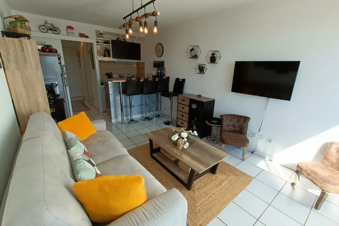 Zeer functioneel appartement met uitzicht op zee
