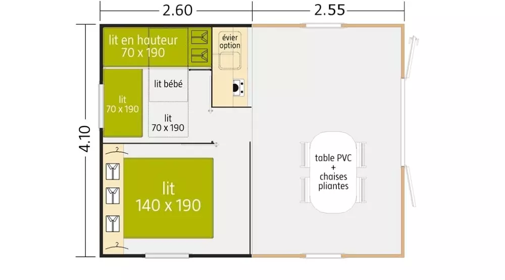 Le Petit Liou Sites & Paysages 3 Sterne★★★