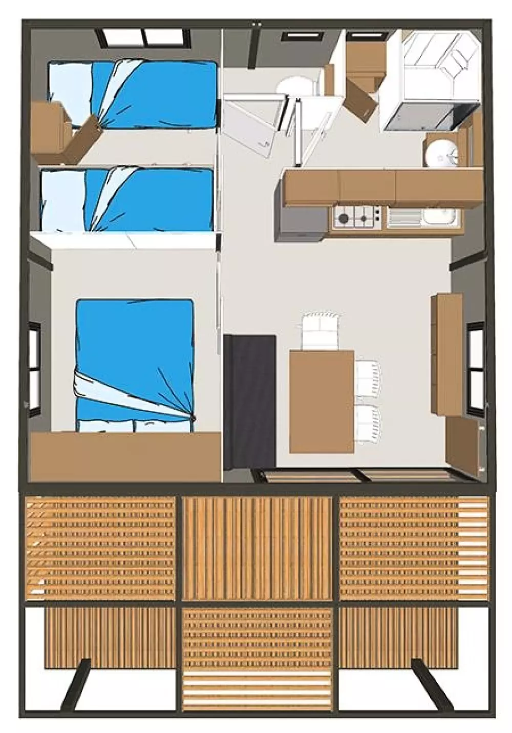 Le Petit Liou Sites & Paysages 3 Sterne★★★