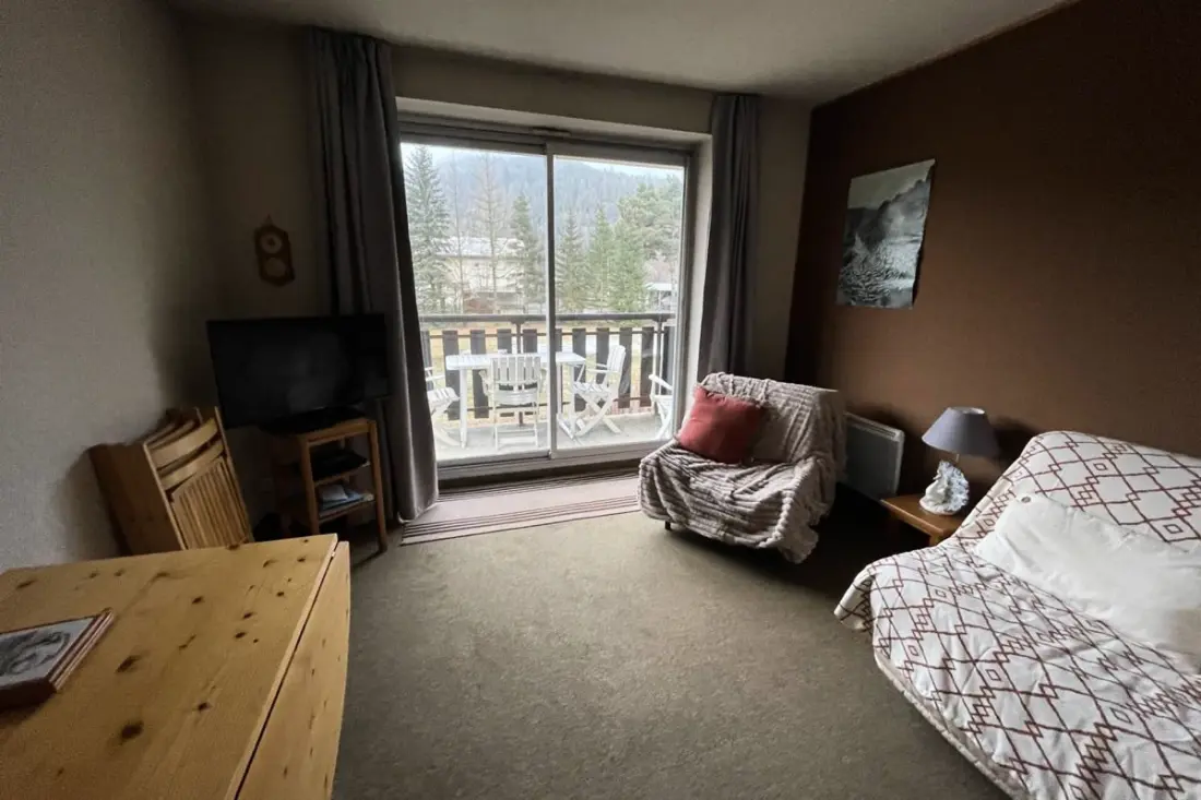 Apartment 55 M2 With Balcony and View Pra-loup