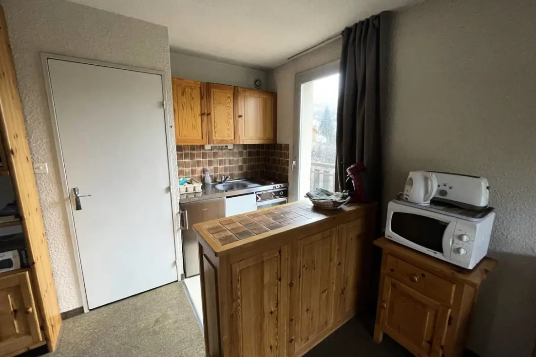 Apartment 55 M2 With Balcony and View Pra-loup