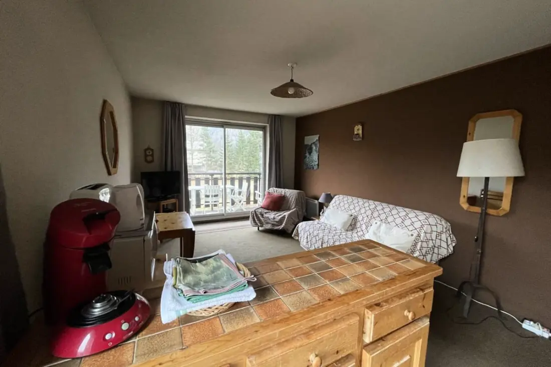 Apartment 55 M2 With Balcony and View Pra-loup
