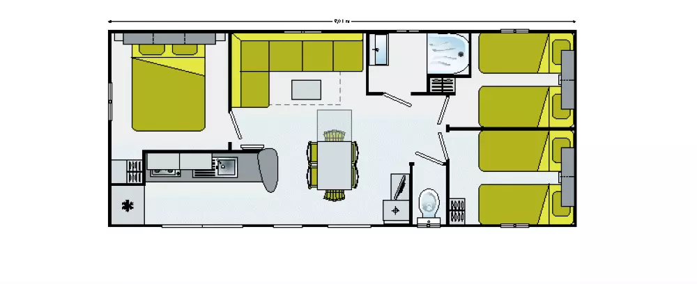 Auberoche campingplads 3 Stjerner★★★