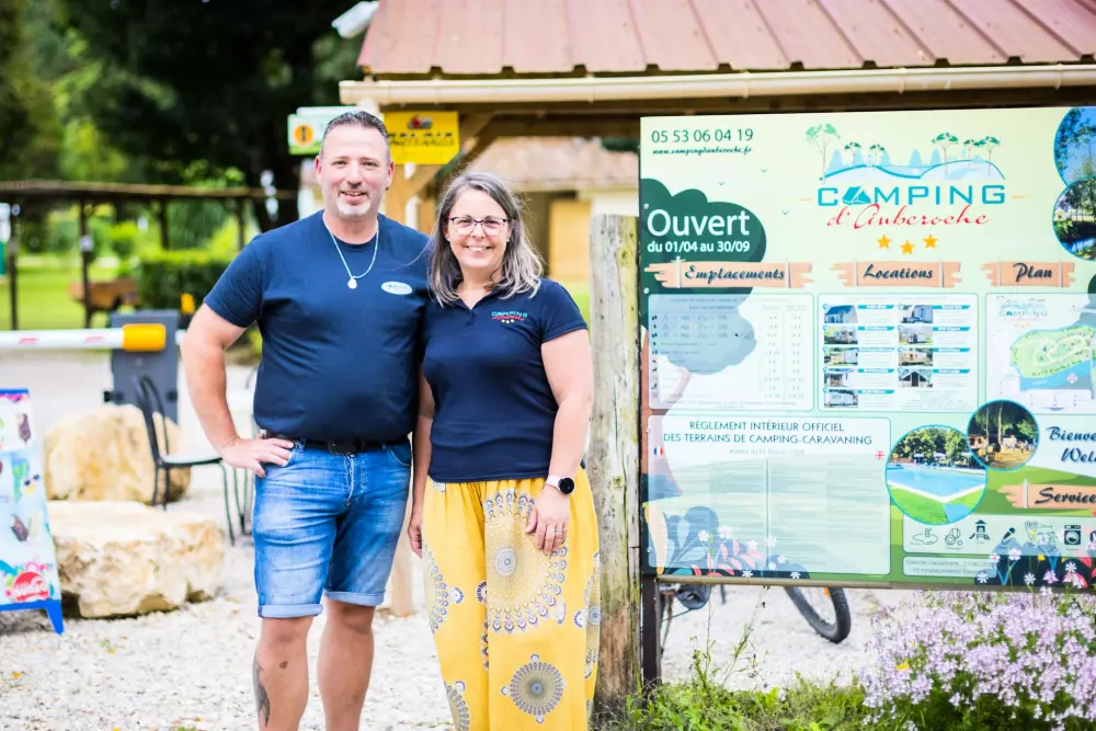 Auberoche campingplads 3 Stjerner★★★