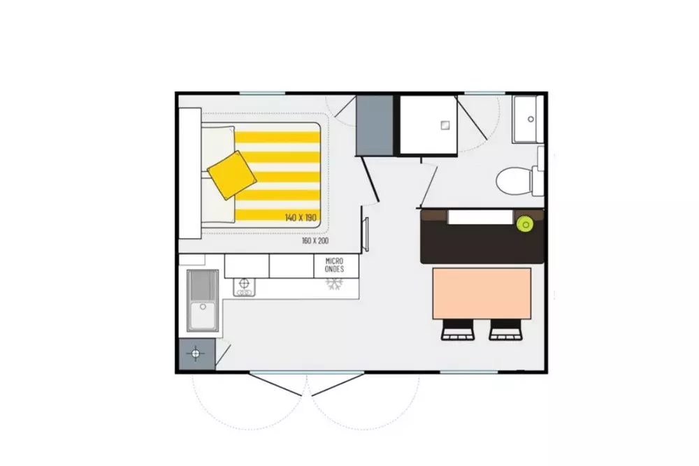 Kwiat Kemping Les Paluvior - Nie.