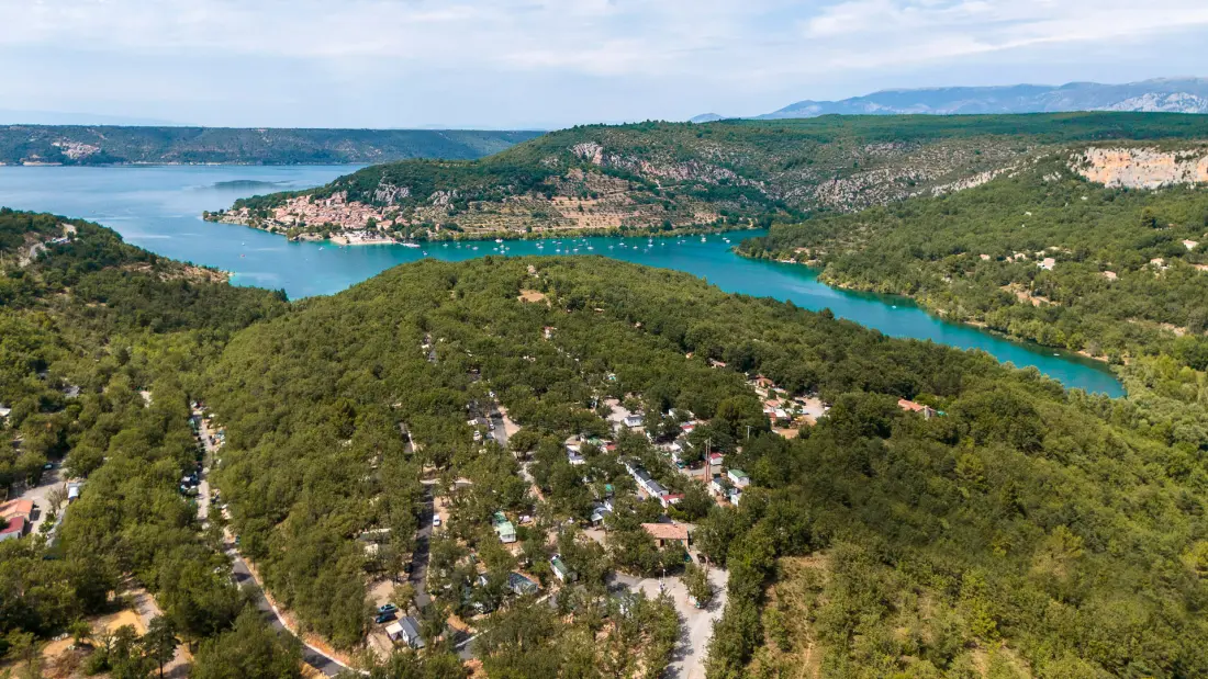 Camping Tikayan Rives du Lac de Sainte Croix3 Sterne★★★