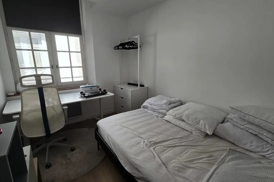 55 m2 apartment with 2 bedrooms in Bayonne
