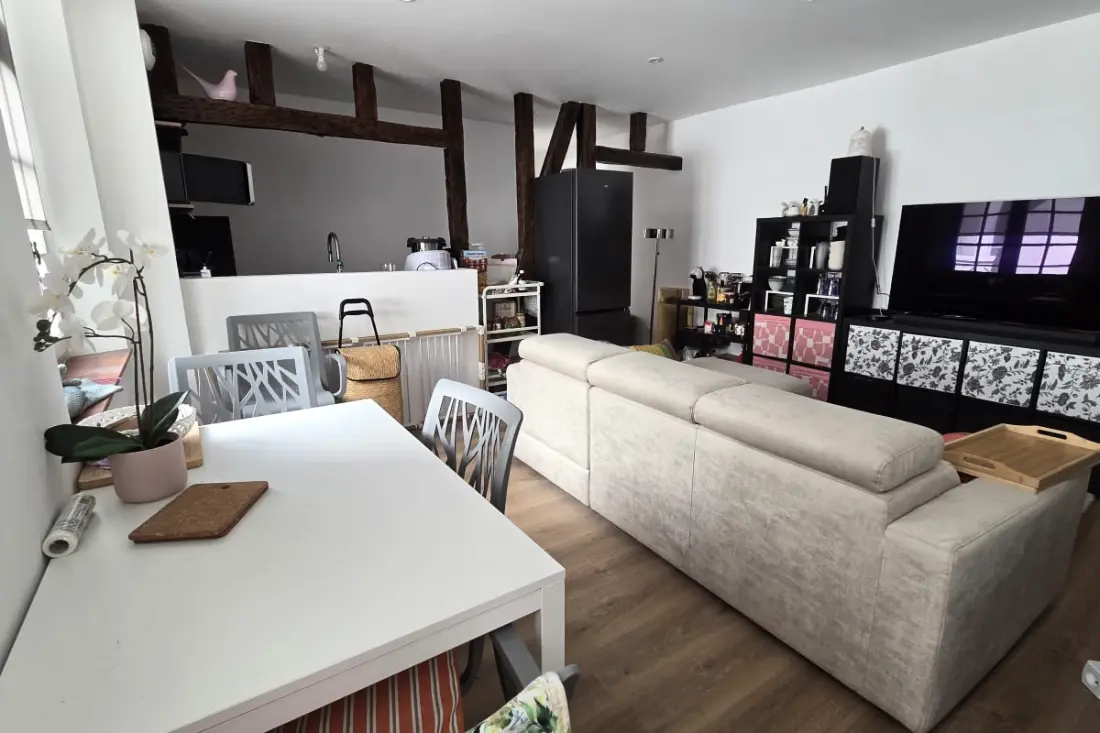 55 m2 apartment with 2 bedrooms in Bayonne