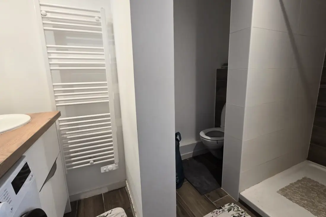 55 m2 apartment with 2 bedrooms in Bayonne
