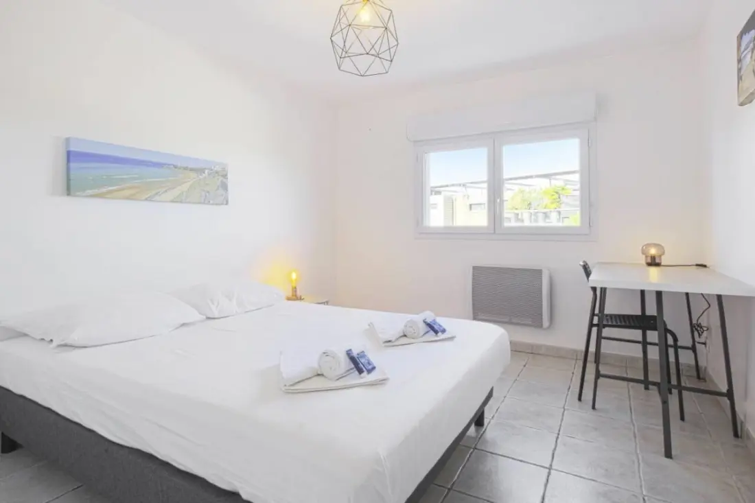 Nagy apartman terasz Bayonne-ben