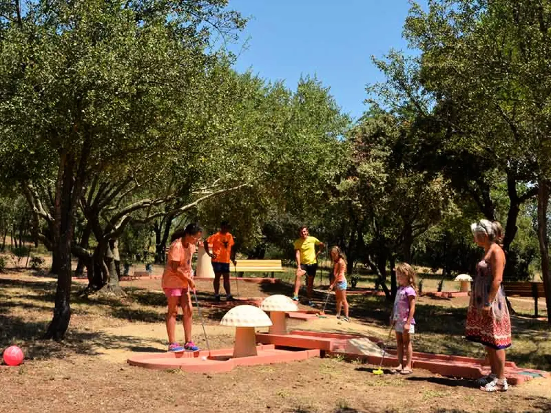 Campsite Domaine Sainte Veziane Útvonalterv