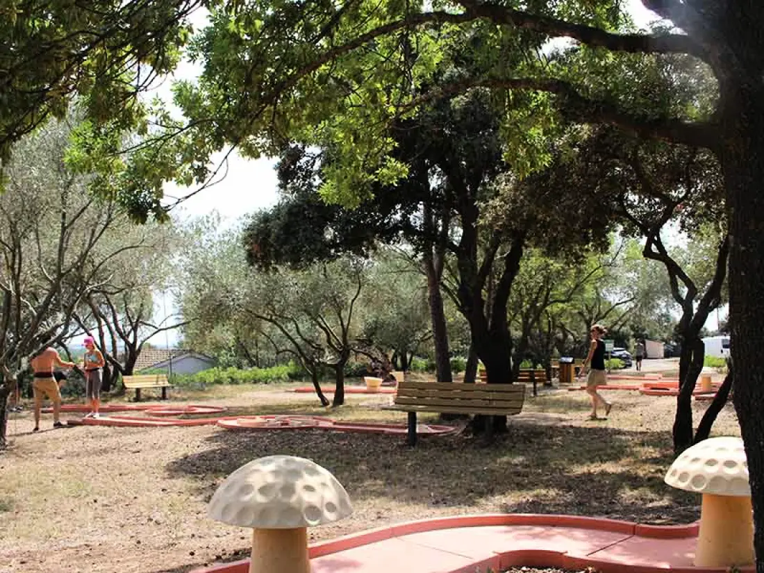 Campsite Domaine Sainte Veziane Útvonalterv
