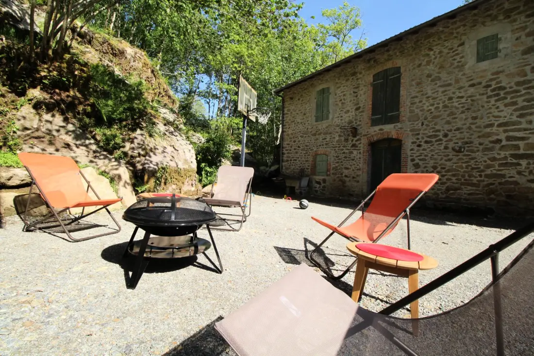 Gîte de France Drie ezels en een 4-armige molen