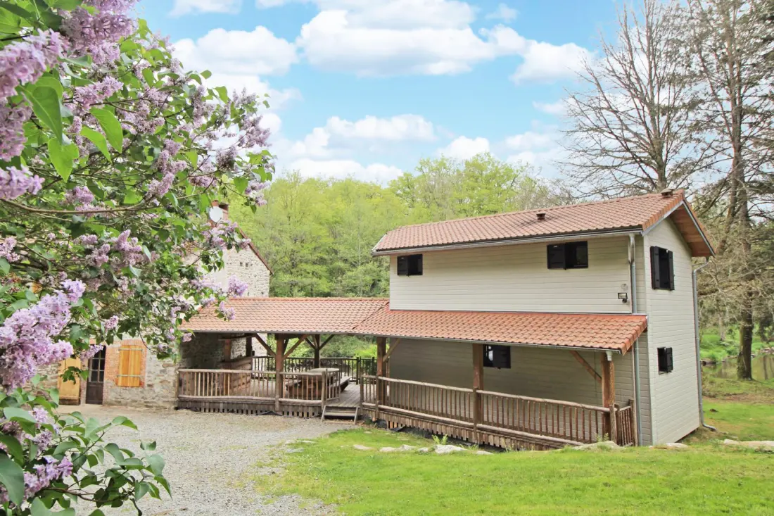Gîte de France Drie ezels en een 4-armige molen