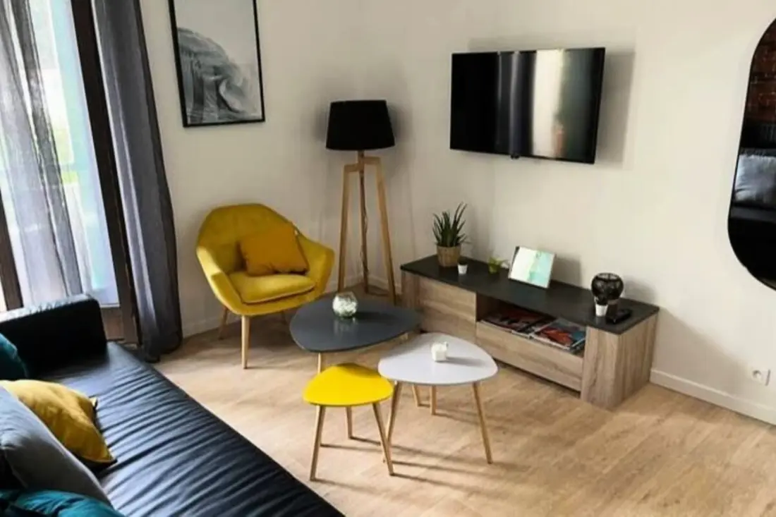 Gyönyörű és nagy T2, Balcony, parkoló nyugodt