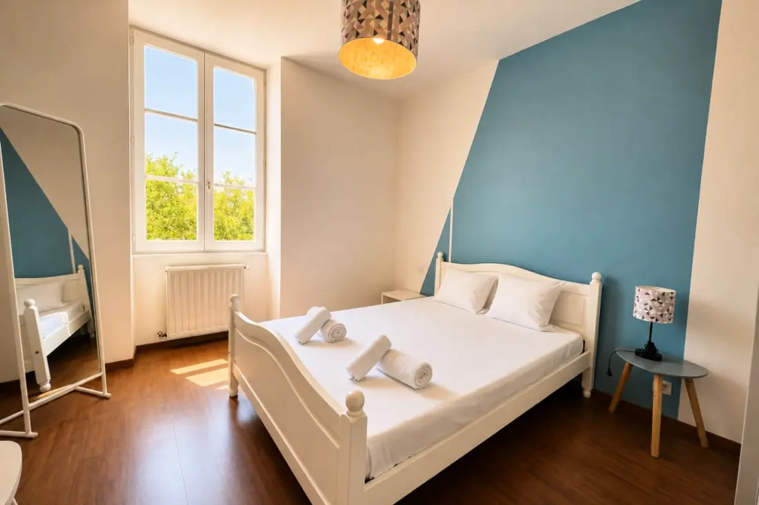 Gyönyörű luxus és meleg apartman