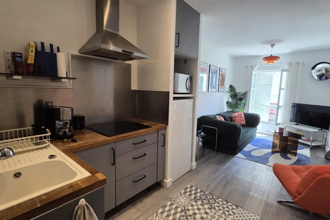 Charming Apartman Biarritzban Közel a központhoz