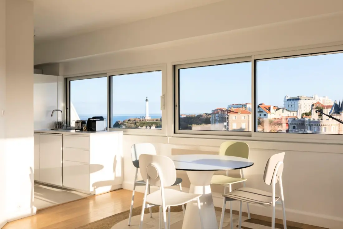 Panoramikus Duplex Biarritzban, Sea View & Lighthouse