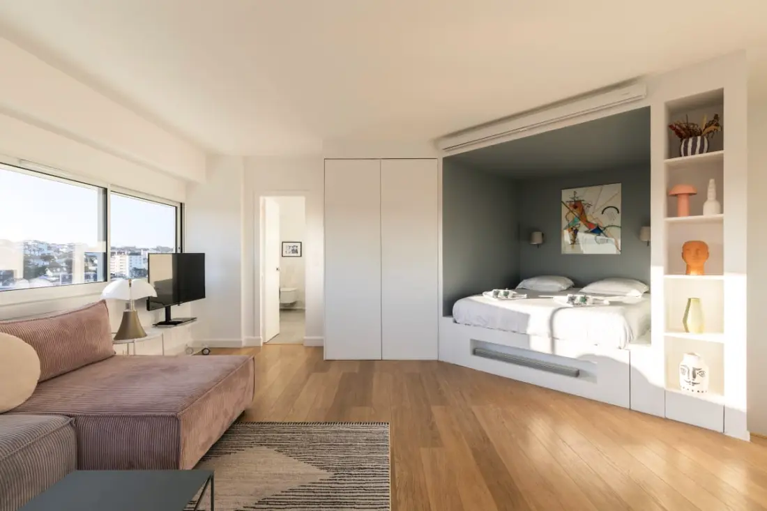 Panoramikus Duplex Biarritzban, Sea View & Lighthouse