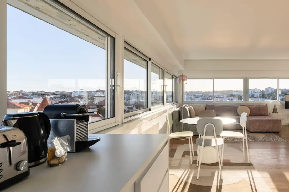 Panoramikus Duplex Biarritzban, Sea View & Lighthouse