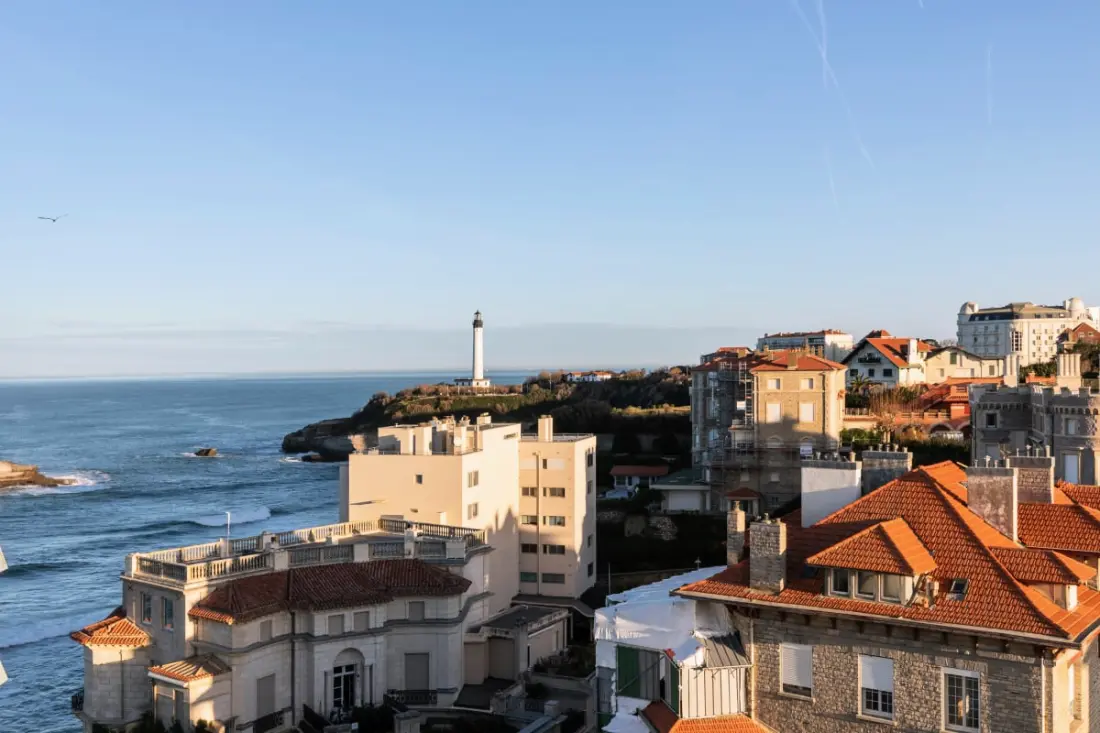Panoramikus Duplex Biarritzban, Sea View & Lighthouse