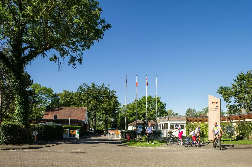 Camping L'Île du Rhin2 Sterren★★