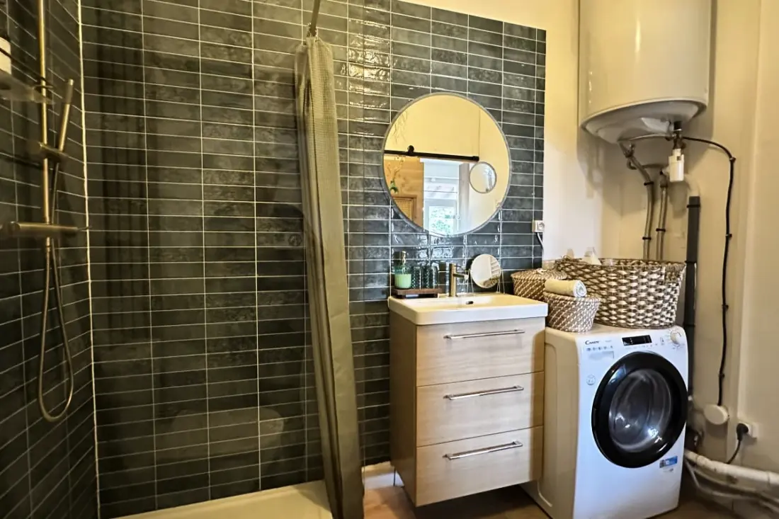 Apartman nagy terasz Biganosban