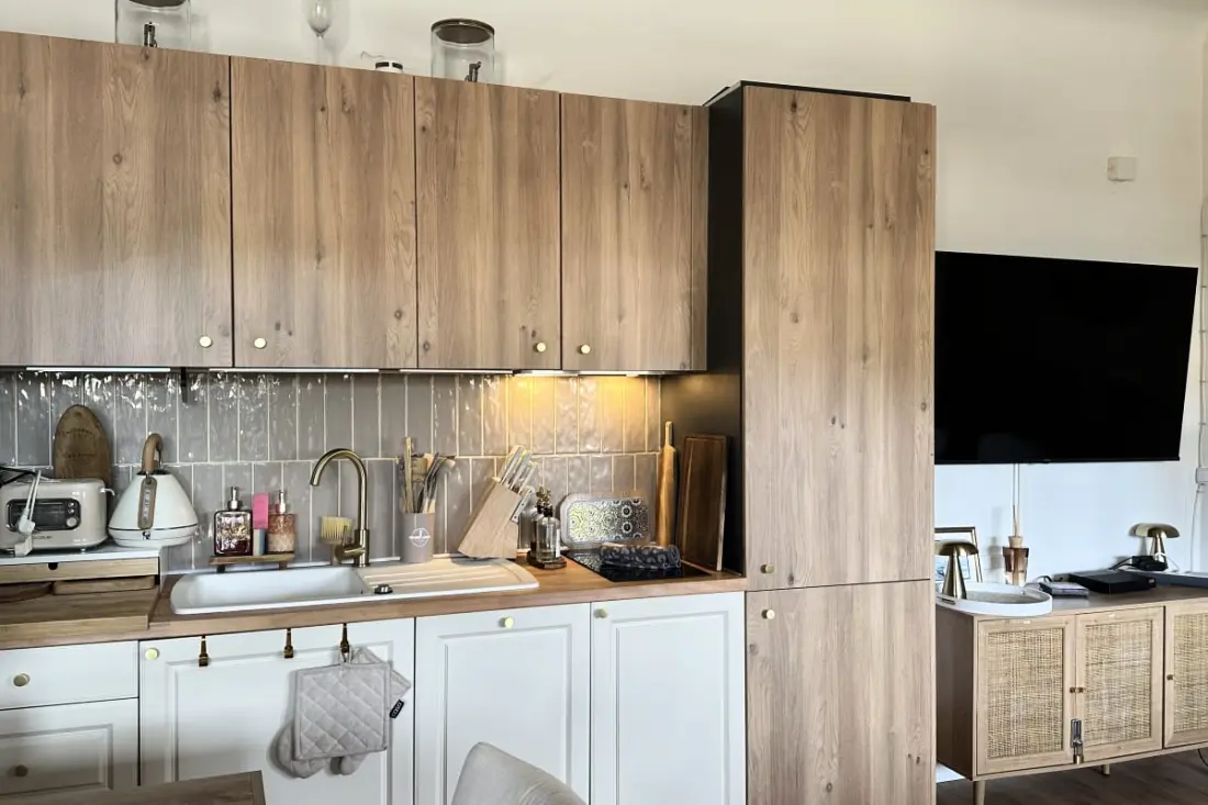 Apartman nagy terasz Biganosban