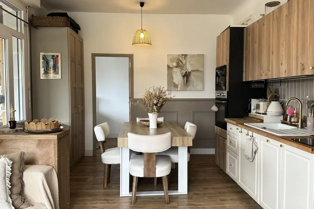Apartman nagy terasz Biganosban