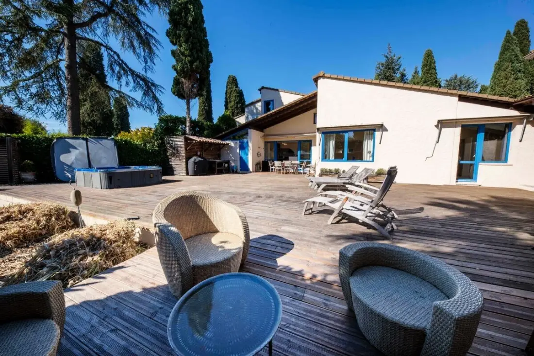 06v - Gyönyörű villa - Jakuzzi - Uszoda - Tenisz