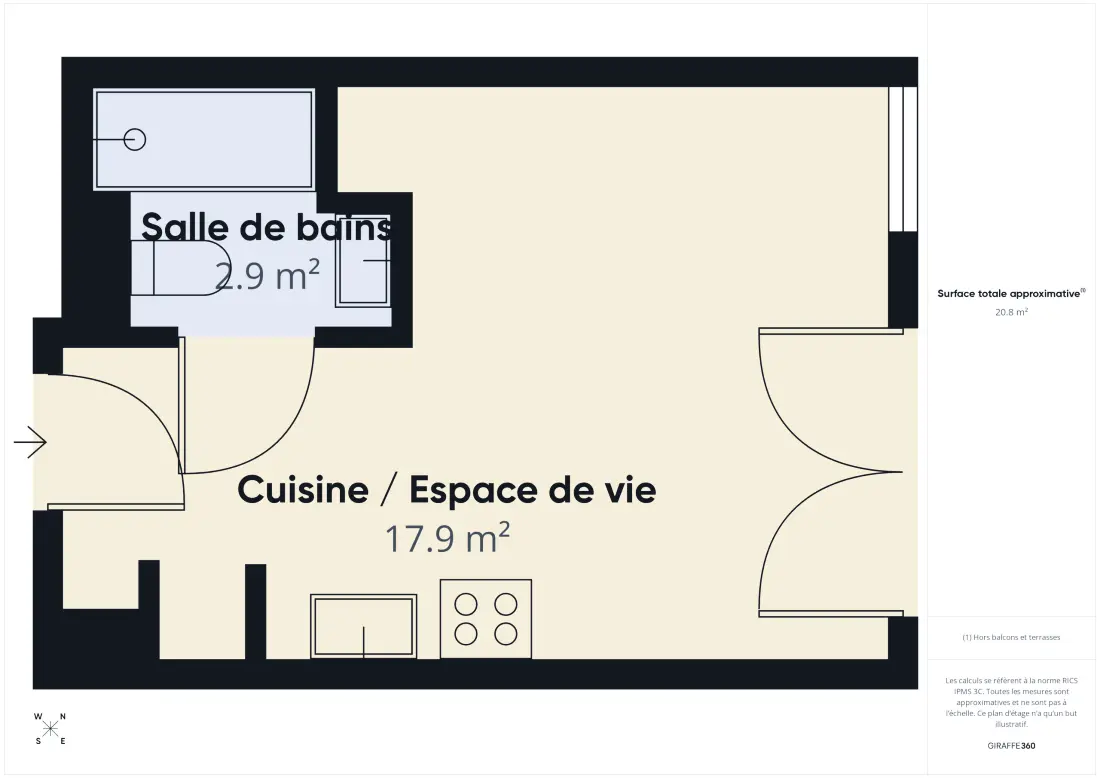 Estudio en Biscarrosse