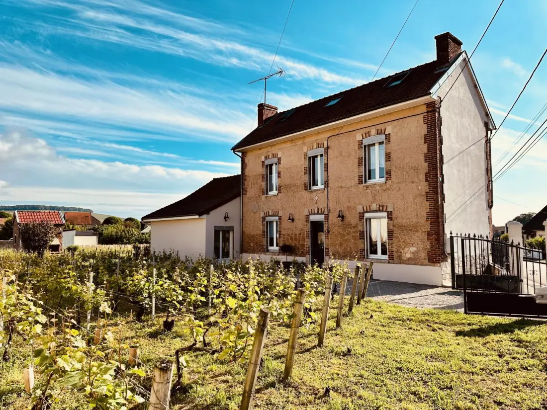 Gîte de France Das Haus des Champagnerzauns 4 Ohren