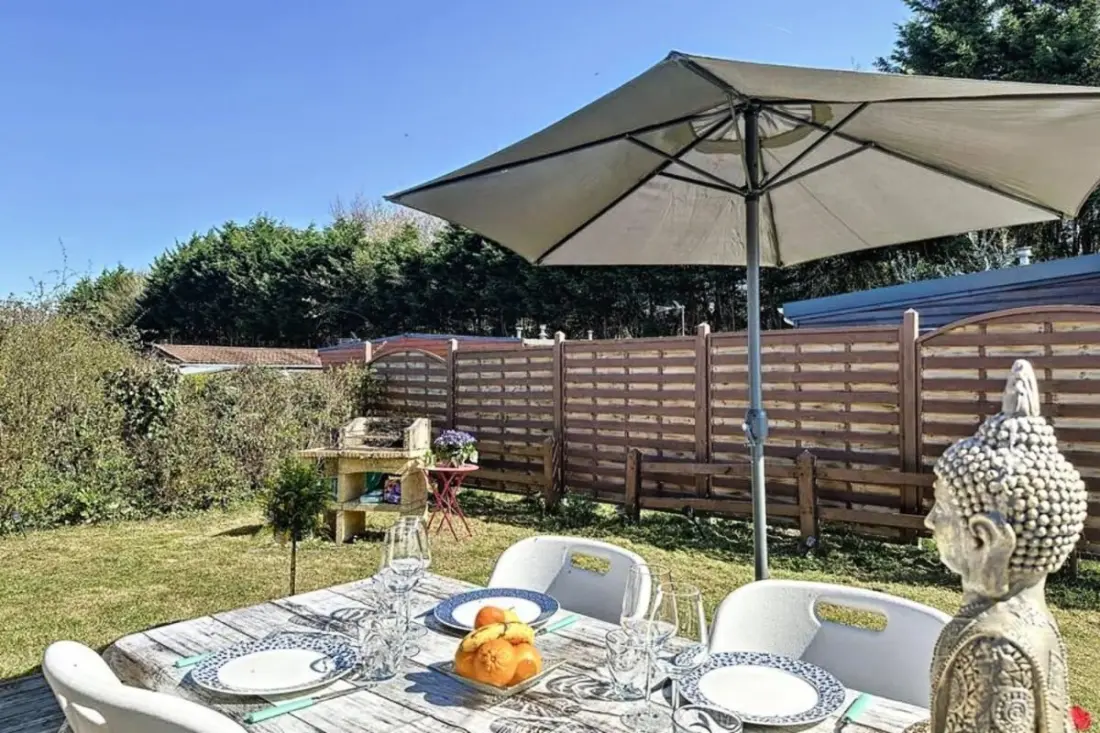 Ideális Chalet medencével Blonville-sur-mer
