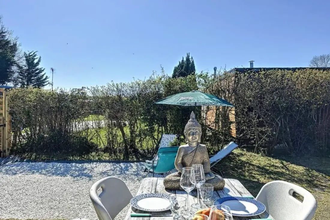 Ideális Chalet medencével Blonville-sur-mer