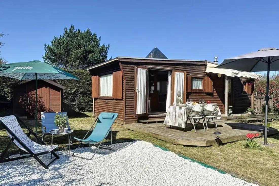 Ideális Chalet medencével Blonville-sur-mer