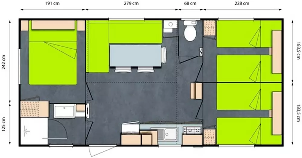 Campingplatz Domaine de Gajan 4 Sterne★★★★