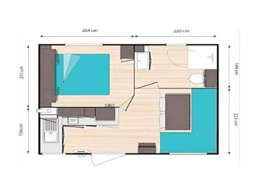 Campingplatz Domaine de Gajan 4 Sterne★★★★