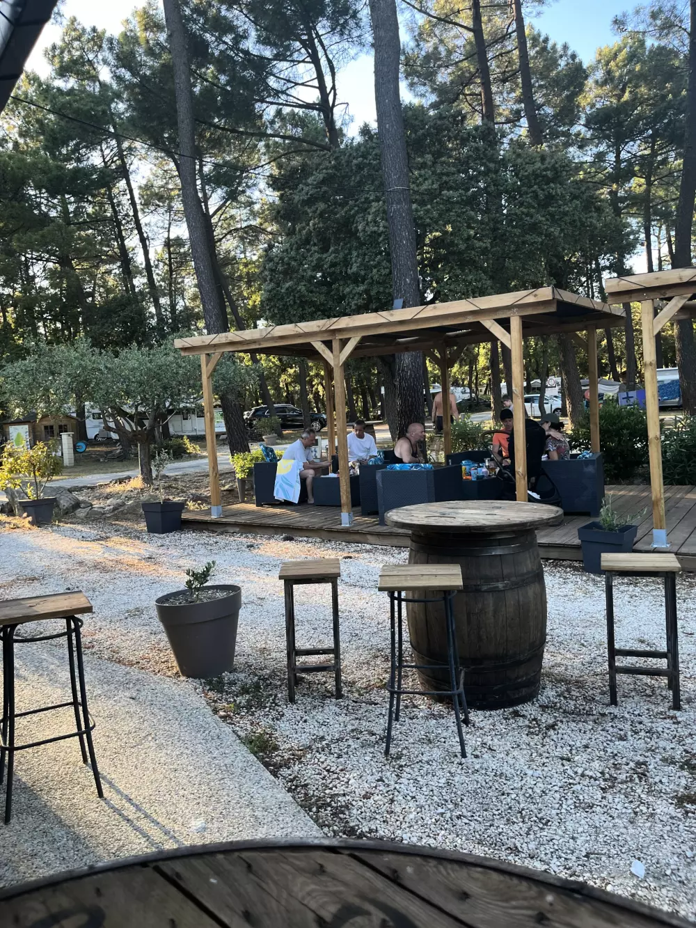 Campingplatz La Simioune Vaucluse und Drome Provencale 3 Sterne★★★