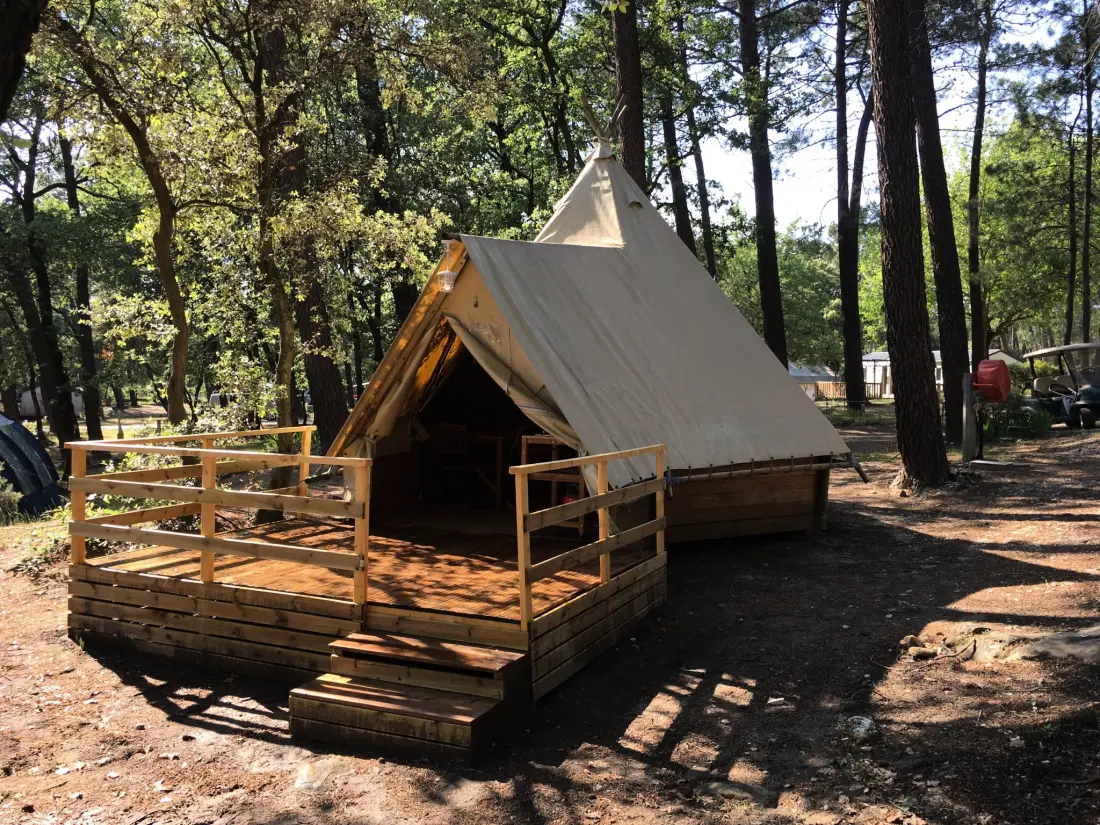 Campingplatz La Simioune Vaucluse und Drome Provencale 3 Sterne★★★