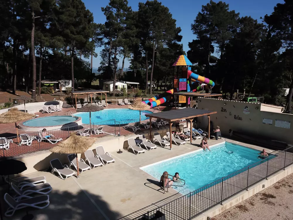 Campingplatz La Simioune Vaucluse und Drome Provencale 3 Sterne★★★