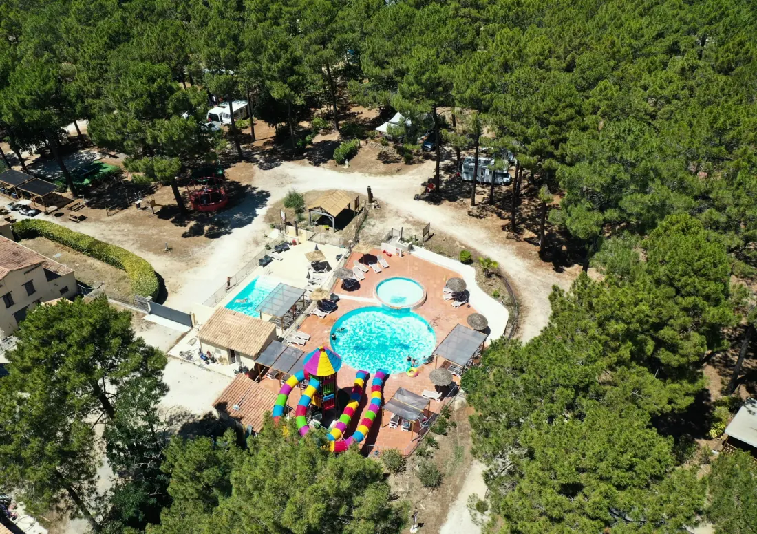 Campingplatz La Simioune Vaucluse und Drome Provencale 3 Sterne★★★