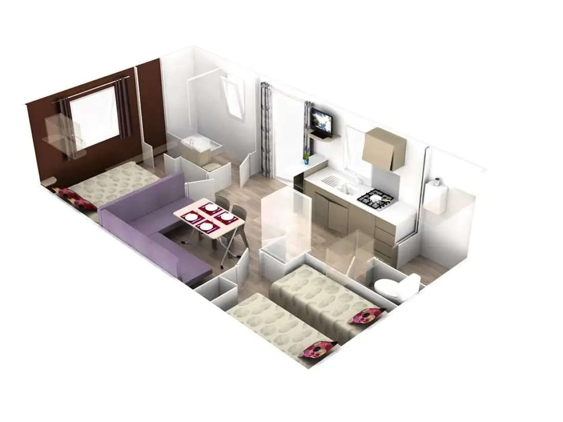 Campingplatz La Simioune Vaucluse und Drome Provencale 3 Sterne★★★