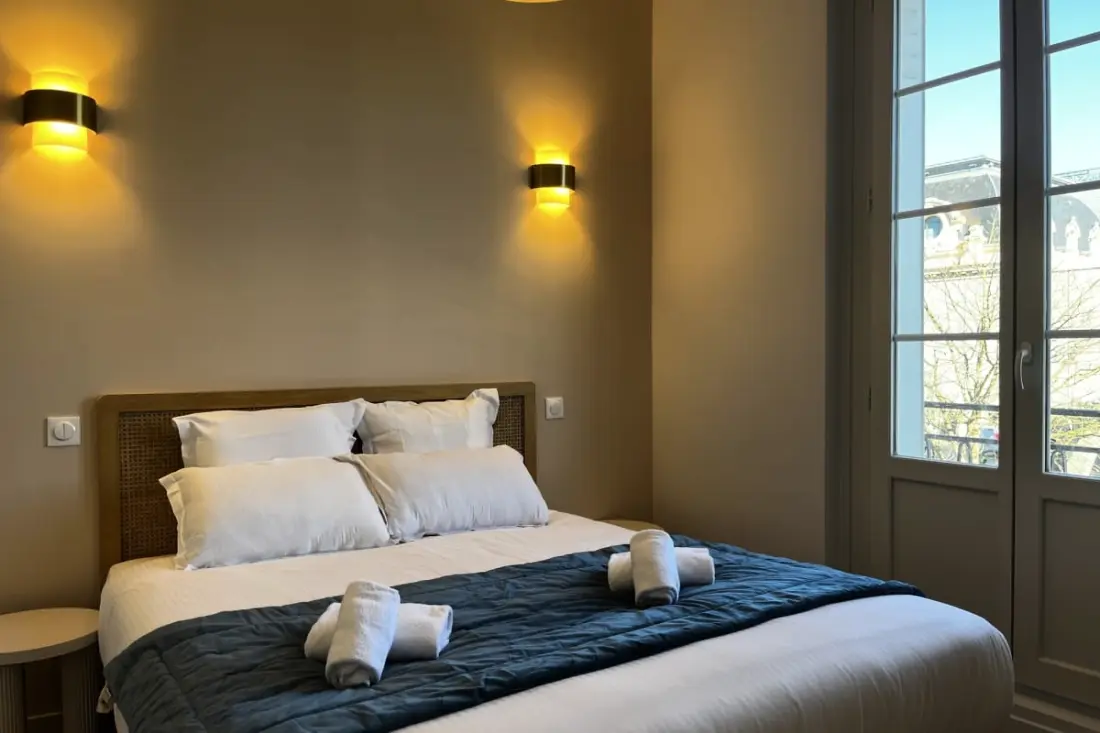 Apartman T3 4 személy, légkondicionálás, terasz - Gare Saint-jean