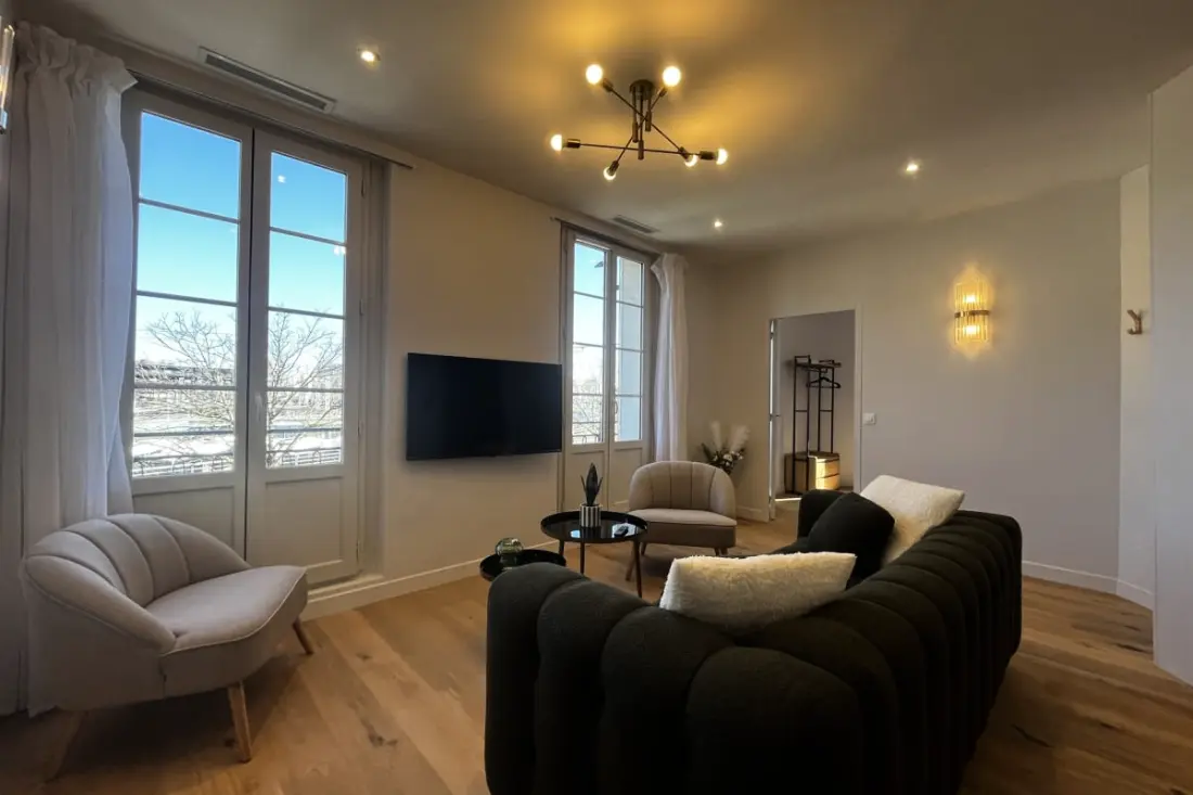 Apartman T3 4 személy, légkondicionálás, terasz - Gare Saint-jean
