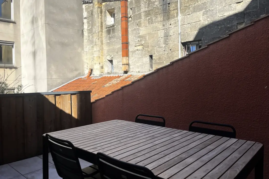 Apartman T3 4 személy, légkondicionálás, terasz - Gare Saint-jean