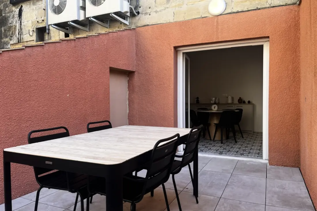 Apartman T3 4 személy, légkondicionálás, terasz - Gare Saint-jean
